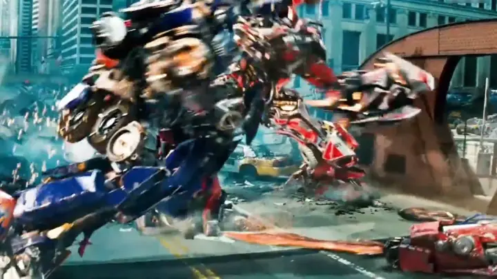 [Remix]The fight of Megatron&Optimus Prime in <Transformers>