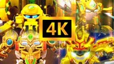 ⚠️【4k／Guobao Special Attack】Simultaneously play the comparison of four generations of summoning mech