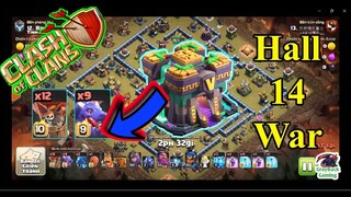 TH14  Perfect War?! This is INSANE! Clash of Clans