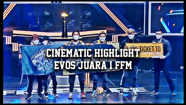 [Cinematic Highlight] Detik-detik EVOS Menjadi Juara 1 Grand Finals FFIM 2021 Spring