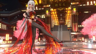 【MMD/blender EEVEE渲染】 Tda 落花思卿 弱音 醉花阴