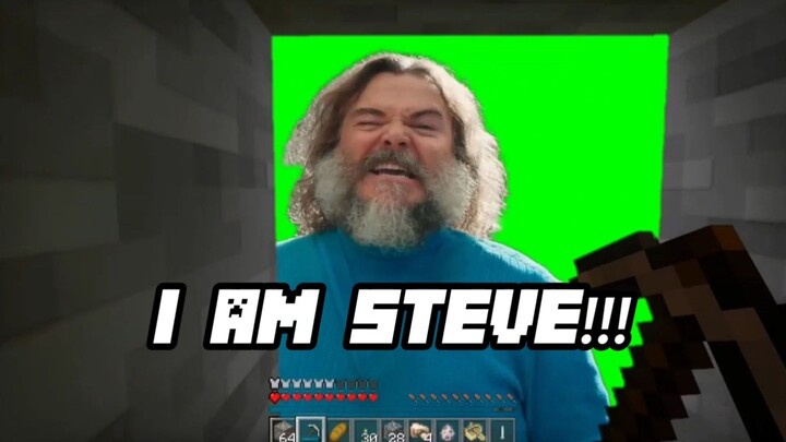 I AM STEVE!!! | Silly Billy, But Jack Black & Steve Minecraft Sing It | Friday Night Funkin' Cover