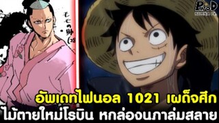 อัพเดทไฟนอลวันพีซ1021 - ไม้ตายใหม่โรบิน & หกล่องนภาล่มสลายอย่าสมบูรณ์