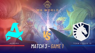 TEAM LIQUID ID VS AURORA GAME 1