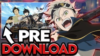 BLACK CLOVER MOBILE GLOBAL *SOFT LAUNCH* IS OUT! PRE-DOWNLOAD THE GAME NOW, SERVERS LIVE IN 24 HRS..