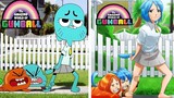 Although the style of "The Amazing World of Gumball" has suddenly changed, Gumball is still the cute