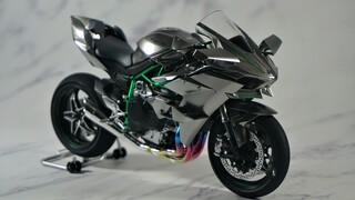 ในที่สุดก็ขุดหลุมผลิตและแบ่งปัน Tamiya Kawasaki H2R