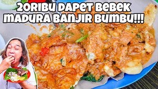 GILA! BEBEK MADURA HITAM MANDI BUMBU CUMAN 20rb AJA!