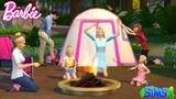 Sims Barbie Family Camping Adventure - Dreamhouse Roleplay Titi Plus