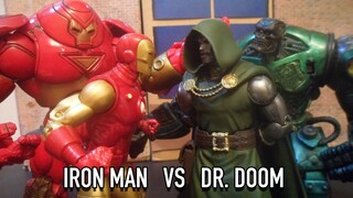 Iron Man vs Dr. Doom (STOP MOTION)