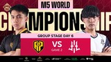 (FIL) M5 Group Stage Day 6 | APBR vs LG | Game 2