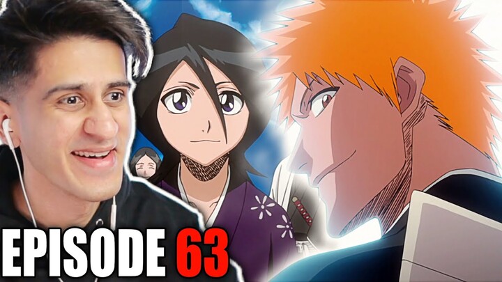 END OF SOUL SOCIETY ARC! || BLEACH Episode 63 REACTION