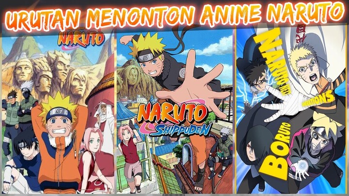 Urutan Menonton Naruto