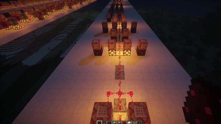 Minecraft Redstone Musik "Kota di Langit"
