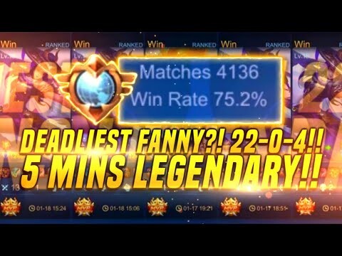 Fanny Auto Cable Hack?! Unkillable Fanny Gameplay by KingJasro | Top 1 Global Fanny Gameplay