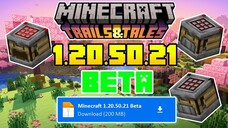 Update MCPE Terbaru❗❗|| Versi 1.20.50.21 Beta || New Automatic Crafter Block