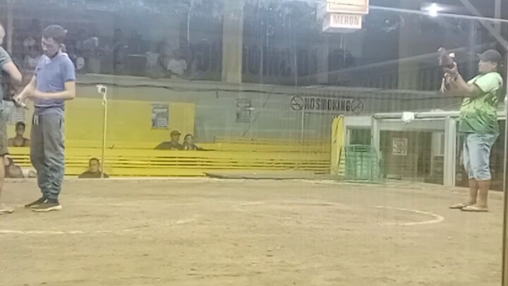 1st fight win.. 2 hit la gallera de tanza#jce backyard gaming
