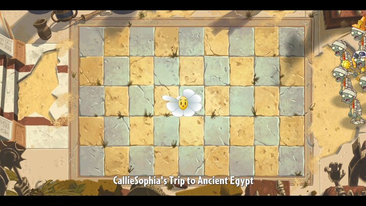 PlantsVSZombies Adventure Ancient Egypt Day 1-4