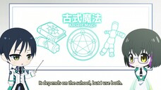 episode 5 Mahouka for Dummies / The irregular at magic high school: Get to Know Magic Studies!