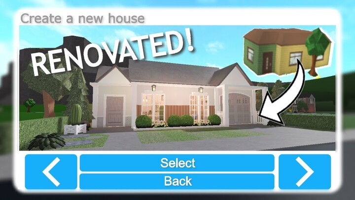 renovating the starter house | BLOXBURG