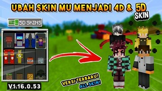 SKIN MCPE KALIAN MENJADI 4D - 5D!