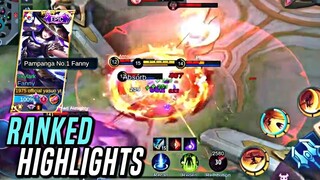 SUPER AGGRESSIVE FANNY MONTAGE !! | FANNY RANKED HIGHLIGHTS | MLBB