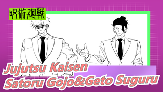 [Jujutsu Kaisen/Hand Drawn MAD] Satoru Gojo&Geto Suguru CP - Gimme×Gimme