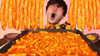 ENG SUB) Mouth-watering explosion🔥Korea Spicy Food Cheese tteokbokki Mukbang ASMR Hoony Eatingsound