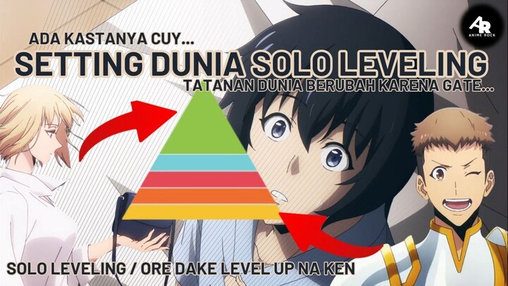 Kasta Paling Bawah? Cara Kerja Dunia Solo Leveling || Ore dake level up na ken