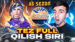 A6 RP TEZ FULL QILISH SIRI 🥵 PUBG MOBILE!!!