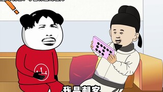 假如李白玩现代游戏，还真把自己代入进去了