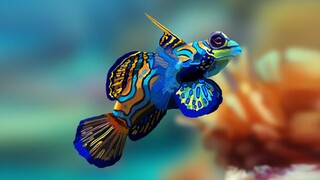 Ikan hias tercantik di dunia ikan mandarin