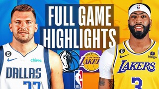 LOS ANGELES LAKERS vs DALLAS MAVERICKS | NBA FULL GAME HIGHLIGHTS | November 17, 2022 NBA 2K23