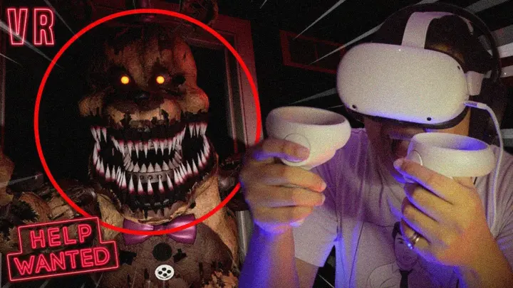 FNAF VR is Terrifying! | Five Night's at Freddys VR: Help Wanted