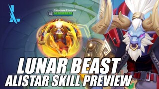 LUNAR BEAST ALISTAR | ABILITY PREVIEW | SKINSPOTLIGHT