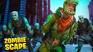 ESCAPE THE ZOMBIE HORDE! (Fortnite Custom Map)