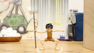 [Future Boy Conan] แอนิเมชั่นสต็อปโมชัน丨การแสดงสุดคลาสสิกได้รับการทำซ้ำ! ไม่สามารถกินมาร์ชแมลโลว์ได้