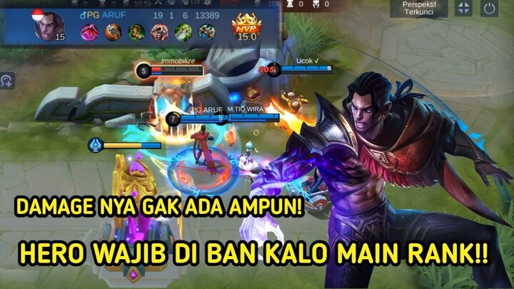 GG Parah Musuh Auto Kocar Kacir..!!! Damage Nya Gak Ada Obat.!! Wajib di Ban Kalo Main Rank..!!