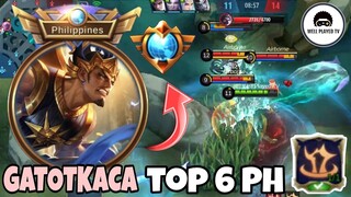 Try this NEW BUILD | This made me TOP 6 PHILIPPINES | Gatotkaca Best Build 2022