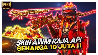 GACHA SKIN AWM PALING HOKI , KEREN BANGET BISA KELUAR APINYA !! - PUBG MOBILE