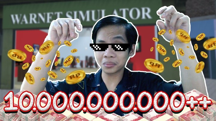 CARA JUDI AUTO KAYA INSTAN ‼️ TIDAK MUNGKIN GAGAL ‼️ | Warnet Simulator (v 1.9.3)