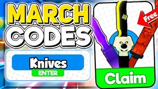 Free "Knives Update Working Codes (2022) in Roblox Ben