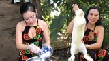 AMAZING COOKING  cooking girl have Rabbit  ｜wxk