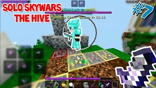 [SOLO]Skywars|THE HIVE//MCPE gameplay