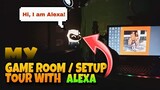 With Built-in Alexa In My Gaming Room/Setup Tour 🤣😂