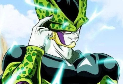 Saitama saat ini berada di depan Lightning Cell