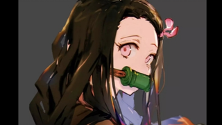 Nezuko Mugen Train Scene gacha(Created by me)ℂ𝕒𝕜𝕖𝕪Ⓐⓡⓣ🄲🅁🄾🄽