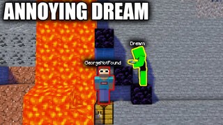 Dream ANNOYING George for 3 Minutes Straight (Minecraft Hitmen 2)