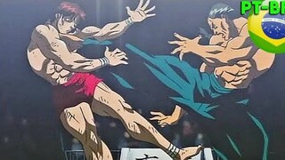 BAKI VS RETSU KAIOH 🇧🇷 - Legendado (60FPS) | Grappler Baki