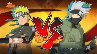 KEREN NARUTO MENANG | NARUTO VS HATAKE KAKASHI - NARUTO SLUGFEST-X